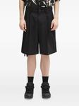 Шорты Undercover со складками, черный - фото