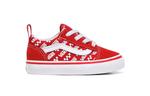Кроссовки logo repeat elastic lace old skool red Vans, красный - фото 2