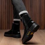 Зимние ботинки мужские черный Josiny - фото 6