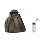 Куртка-ветровка мужская JACK WOLFSKIN, черный/6000 - фото 5