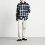 Рубашка Setar с длинными рукавами из фланели в клетку Shadow Check Acne Studios, мультиколор - фото 4