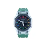 CASIO Часы Men Liquid Crystal/Analog Dual Display Series 48.5mm Black Watch - фото 9