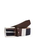 Ремень TOMMY HILFIGER, цвет Navy/Light brown - фото