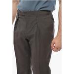 Брюки LEADER из мохера и шерсти Corneliani, Brown - фото 2