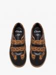 Детские кожаные туфли Disco Vibe K Clarks, Leopard Print - фото 6