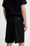 Хлопковые шорты Armani Exchange, черный - фото 3