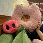 Плюшевая кукла Circle Pig высотой 40 см Howard - фото 6