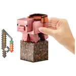 Детская фигурка Minecraft Diamond Level Pig, мультиколор - фото 4