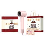 Фен FLYCO, розовый - фото