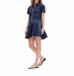 Жасмин Платье в полуночном цвете Tanya Taylor, Midnight - фото 2