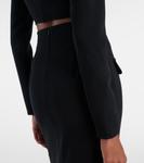 Короткий топ Costarellos, черный - фото 5