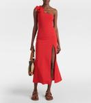 Базовая юбка миди Karla Colletto, красный - фото 2