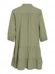 VILA Платье-рубашка 'VIPetra' в оливковом цвете - фото 2