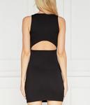 Платье Calvin Klein Jeans мини без рукавов, черный - фото 4