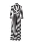 Рубашка-платье Y.A.S Savanna, черно-белый - фото