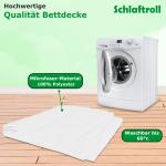 Одеяло Schlaftroll белый, 160/220 см - фото 5