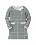Платье-свитер Hope & Henry Windowpane Hope & Henry, серый - фото
