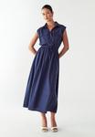 Платье WILLA SEZ MIDI, Navy Blue/Blue - фото
