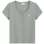 Футболка женская GAP, Cyan Teal - фото