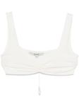 MANURI бюстгальтер-бралетт Nina, белый - фото