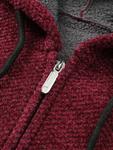 Вязаный кардиган Youthup, Wine Red - фото 4