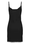 LASCANA ночная рубашка "неглиже", регулируемые бретельки, черный - фото 3