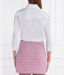 Рубашка женская Liu Jo короткая с завязками, белый - фото 4