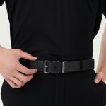 EMPORIO ARMANI Кожаный ремень мужской, Black - фото 10