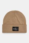 Шапка Calvin Klein Jeans, бежевый - фото