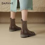 DAPHNE Женские ботинки до щиколотки Khaki Unlined/Black Unlined - фото 6