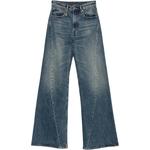 Джинсы с панелями R13, синий - фото