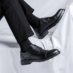 Мужские черные туфли Product B - фото 5