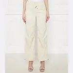 Брюки оверсайз Ayla с парашютом Juicy Couture, экрю - фото