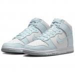 Кроссовки Nike Dunk High Next Nature Glacier Ice Women's, белый/синий - фото 2