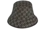 Панама Gucci 2000s, черный / коричневый - фото