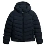 Куртка Superdry Hooded Fuji Padded puffer, синий - фото