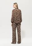 Брюки Luisa Cerano FLARED-MIT ANIMAL-PRINT, Multi Coloured/Brown - фото 3