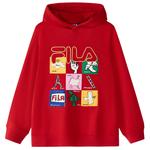 FILA KIDS Джсидиси свитшот legend red для подростков - фото 4