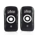 Пэды Fairtex Curved Kick Pads - Standard, черный/синий - фото 3