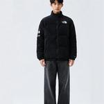 Supreme Куртка The North Face Suede Nuptse, Ecru - фото 6