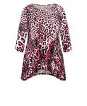 Женская туника "Алана" AVENUE, Plum animal - фото 3