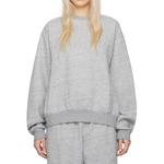 Свитер меланж Acne Studios, серый - фото 6