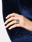 Кольцо с кристаллами DE JAEGHER, металлик - фото 2