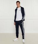 Лонгслив мужской Ea7 облегающего кроя хлопковый, белый - фото 2