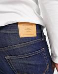 Jack & Jones Intelligence – Liam – джинсы скинни среднего синего цвета - фото 3