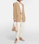 Кожаные балетки Tod'S, белый - фото 2