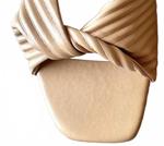 Женские сандалии Laoi в бежевом цвете Bamboo - фото 2