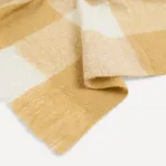 Декоративное одеяло Check Basics El Corte Inglés, горчица - фото 2