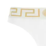 Грека бордер шлепанцы VERSACE, белый - фото 5