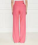 Брюки женские Hugo прямые с высокой талией, розовый - фото 4